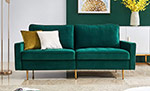 Emerald-Green-Velvet-Fabric-Sofa-Couch