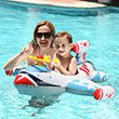 Free Swimming Baby Inflatable Swim Float Seat Boat